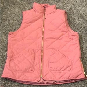 Rose colored vest